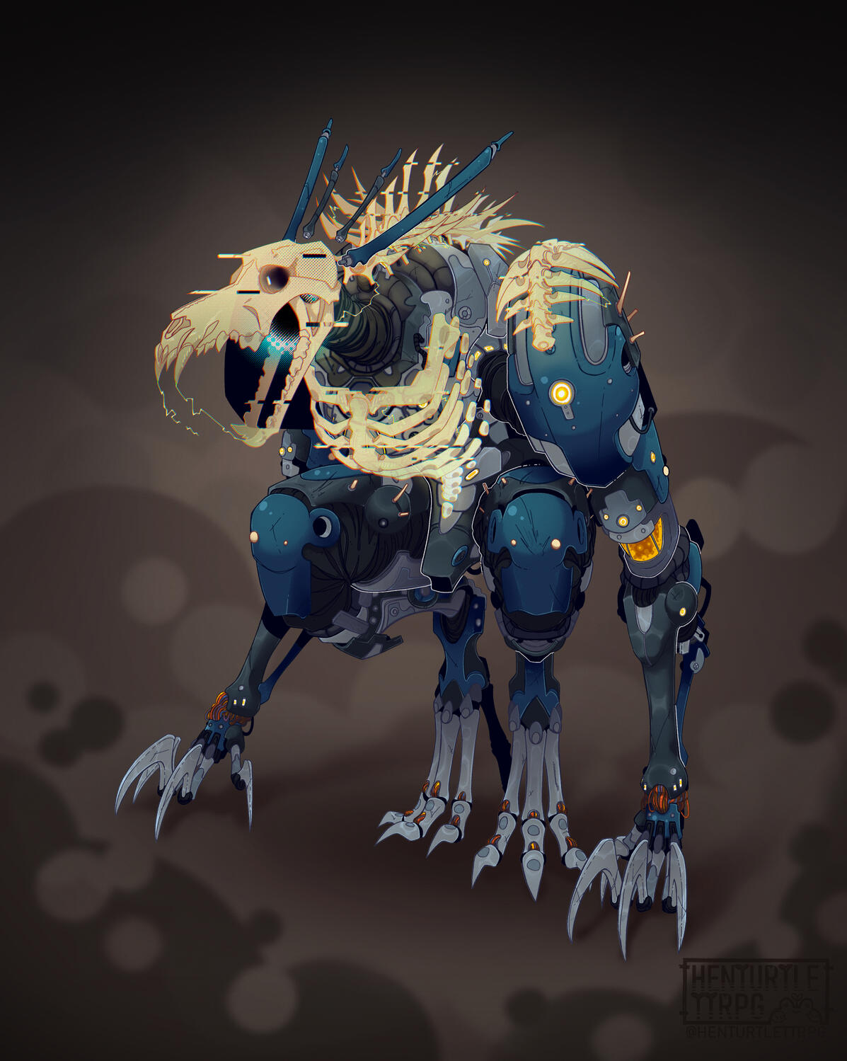 'Goblin Wolf' - custom HORUS Goblin frame from the LANCER TTRPG