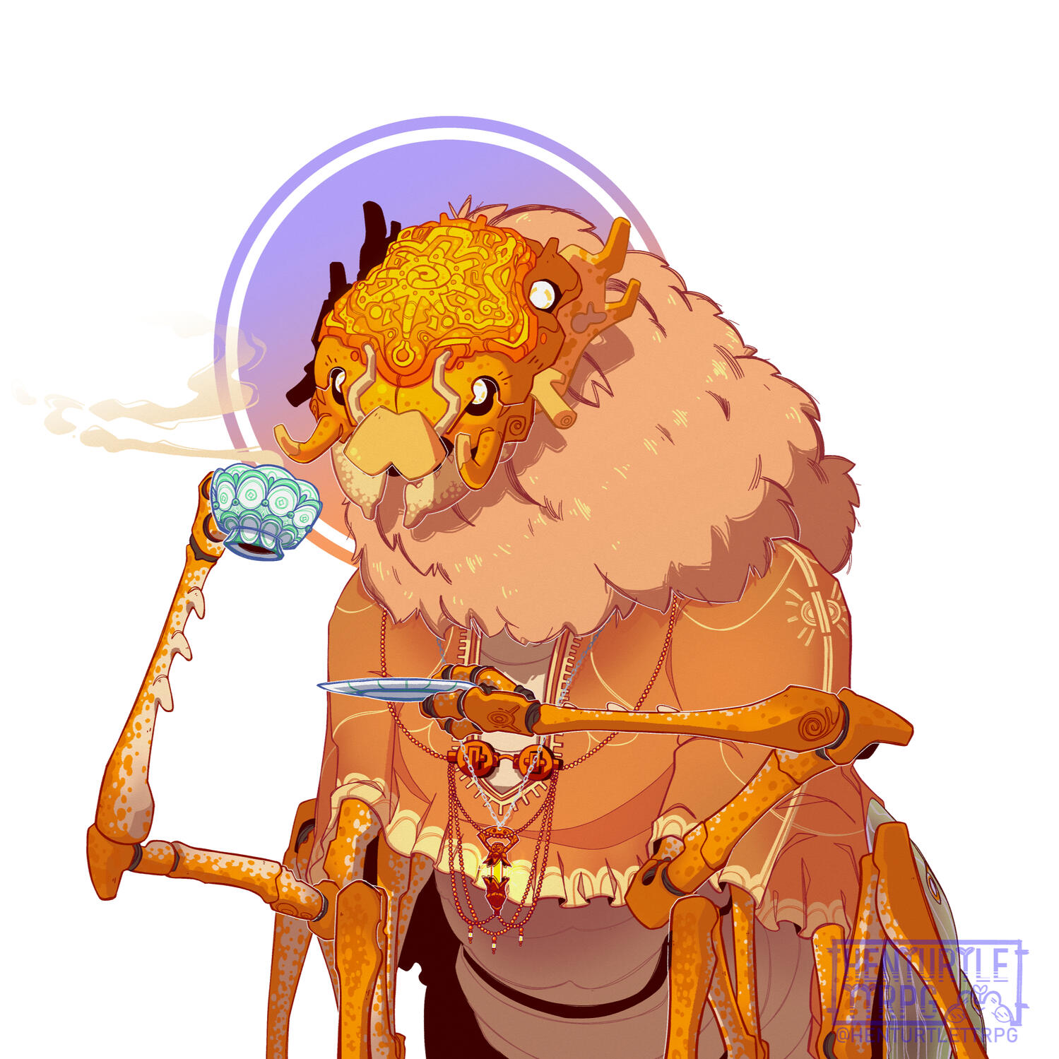 'Candle' the Egregorian for the 'Pass the Torch' Third Party LANCER TTRPG Supplement