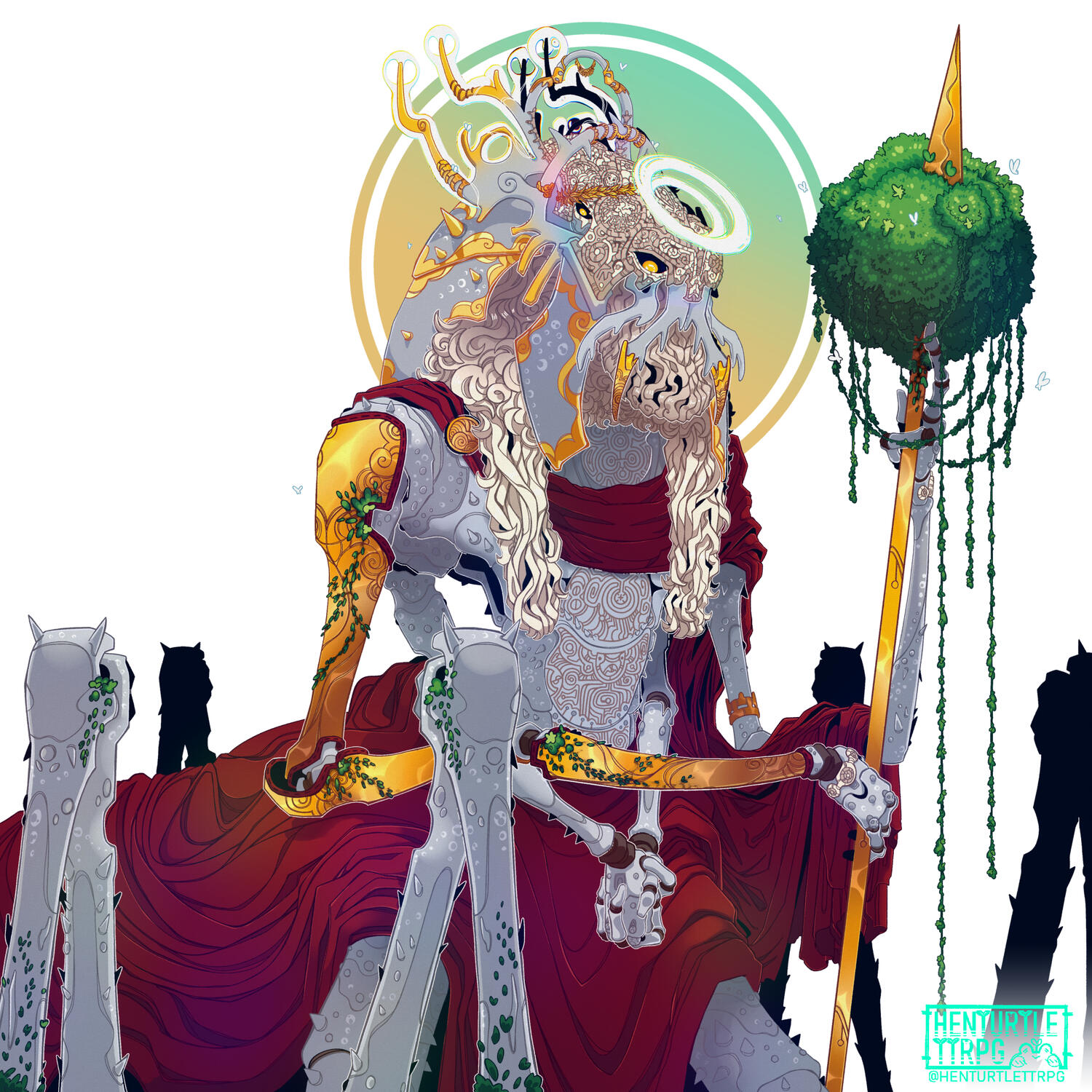 'Odysseus' the Lost Overmind Egregorian for the 'Pass the Torch' Third Party LANCER TTRPG Supplement
